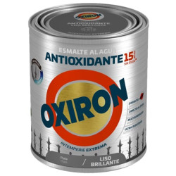 OXIRON AL AGUA LISO BRILLANTE PLATA 750ML