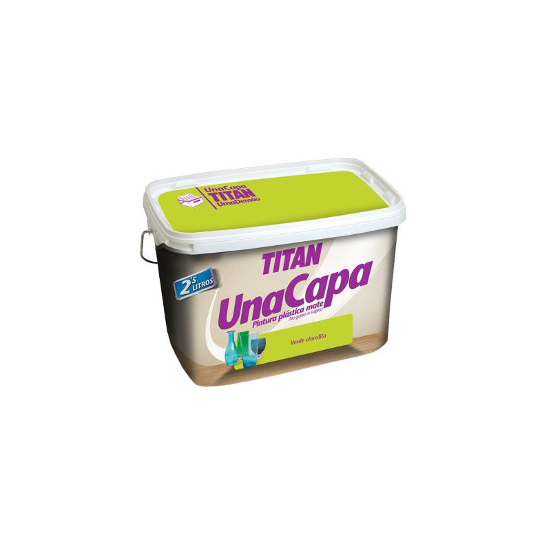 TITAN UNA CAPA 2,5LTS. VERDE CLOROFILA