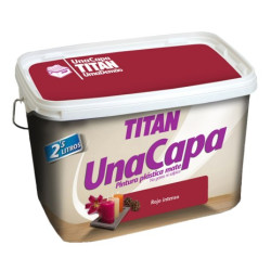 TITAN UNA CAPA 2,5LTS. ROJO INTENSO