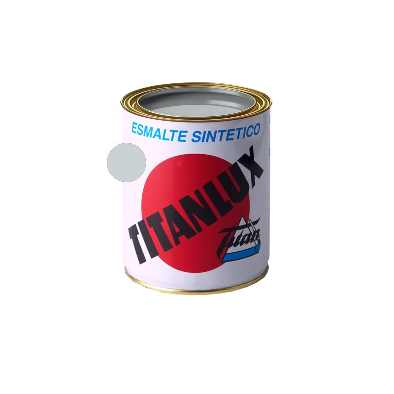 TITANLUX ESMALTE SINTETICO GRIS NIEBLA 375ML (DESCAT)