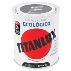TITANLUX ESMALTE AL AGUA BRILLANTE VERDE CARRUAJE 750ML