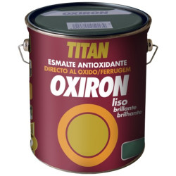 OXIRON ESMALTE LISO BRILLANTE VERDE BOSQUE 4L