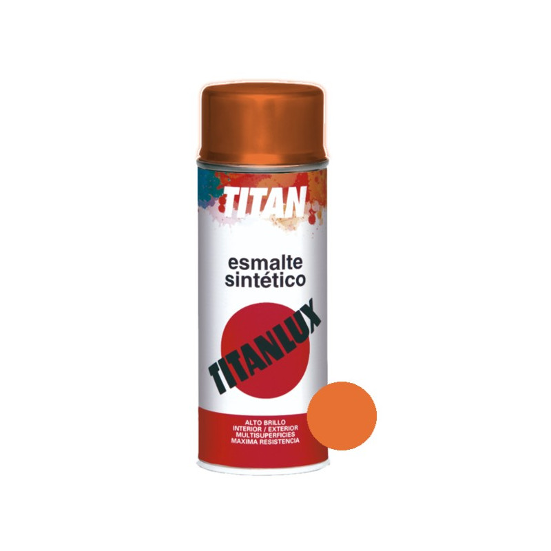 SPRAY TITAN ESM. SINT. NARANJA 0554 400ML. (DESCAT.)