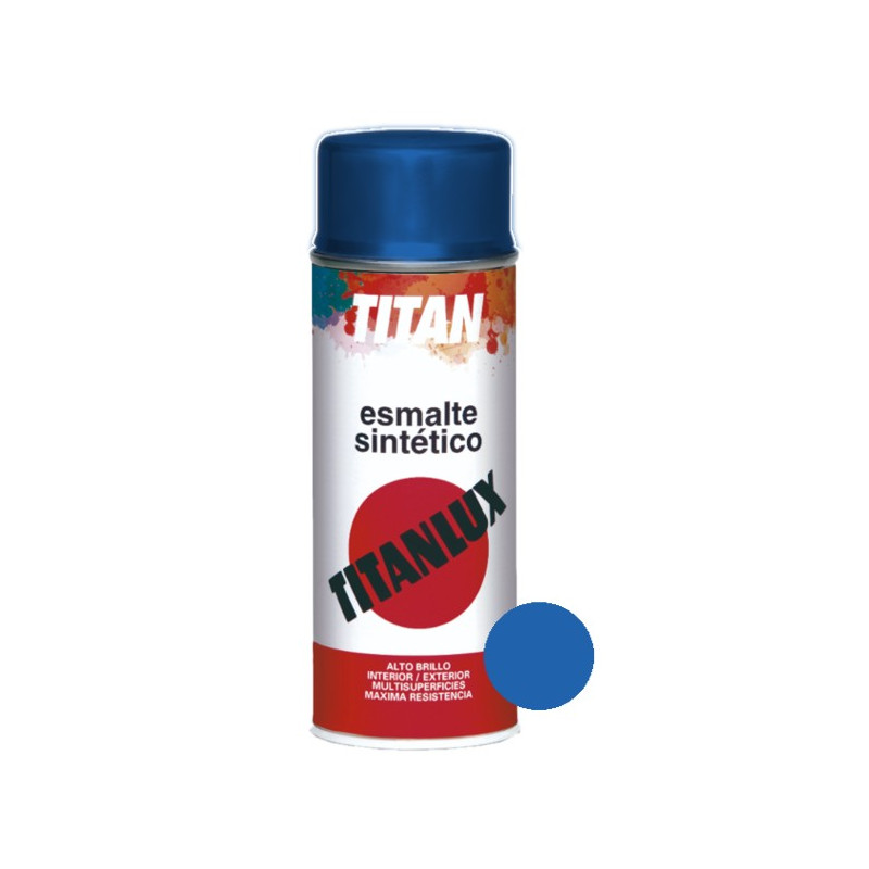 SPRAY TITAN ESM. SINT. AZUL MARINO 0551 400ML.