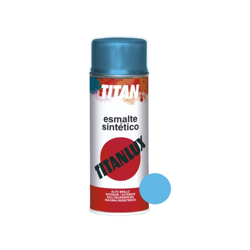 SPRAY TITAN ESM. SINT.AZUL DANUB 0535 400ML.