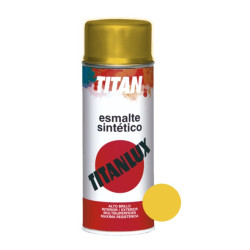 SPRAY TITAN ESM. SINT. AMARILLO REAL 0529 400ML.