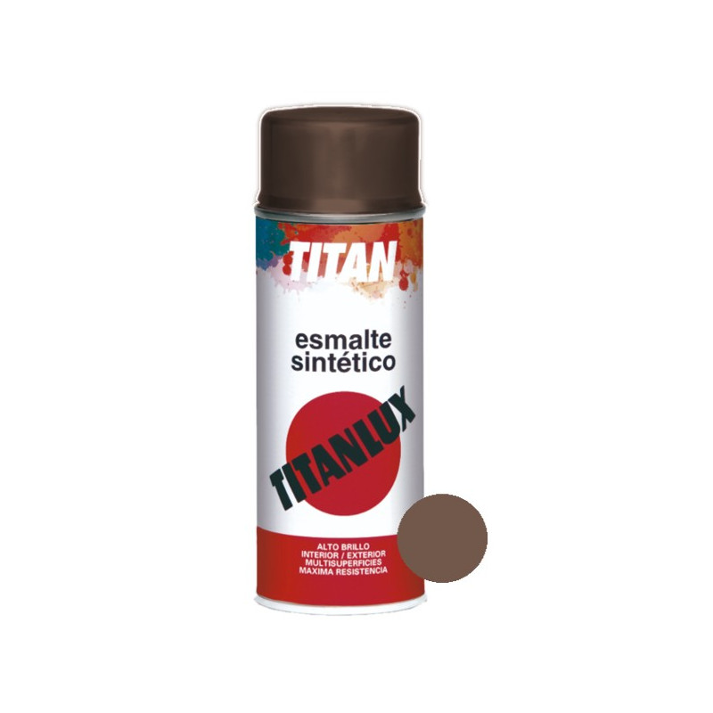 SPRAY TITAN ESM. SINT. PARDO 0517 400ML.