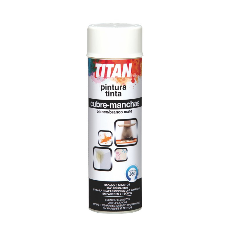SPRAY TITAN PINT. CUBRE-MANCHAS 500ML