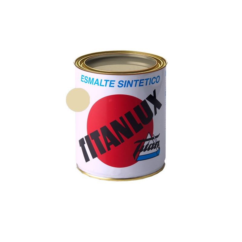 TITANLUX ESMALTE SINTETICO CREMA 750ML