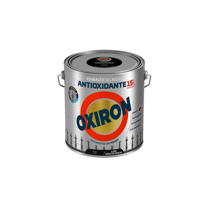 OXIRON 2,5LTS EFECTO FORJA AGUA NEGRO LISO