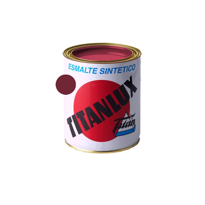 TITANLUX ESMALTE SINTETICO BURDEOS 375ML (DESCAT)