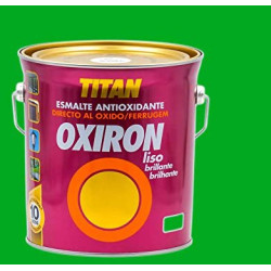 OXIRON ESMALTE LISO BRILLANTE VERDE PRADERA 4L