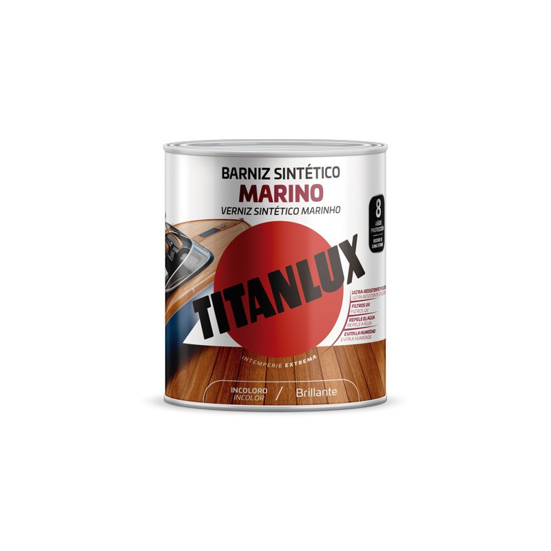 TITANLUX BARNIZ MARINO BRILLANTE INCOLORO 750ML
