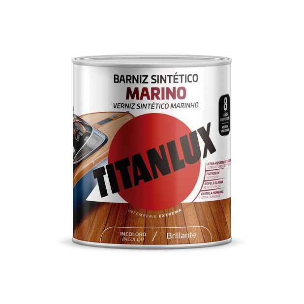 TITANLUX BARNIZ MARINO BRILLANTE INCOLORO 750ML