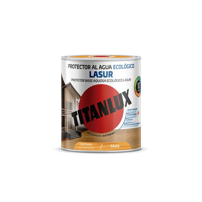 TITANLUX PROTECTOR AL AGUA  MATE CASTAÑO 750ML (DESCAT.)