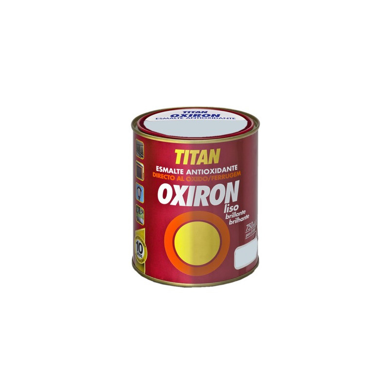 OXIRON ESMALTE LISO BRILLANTE BLANCO 750ML