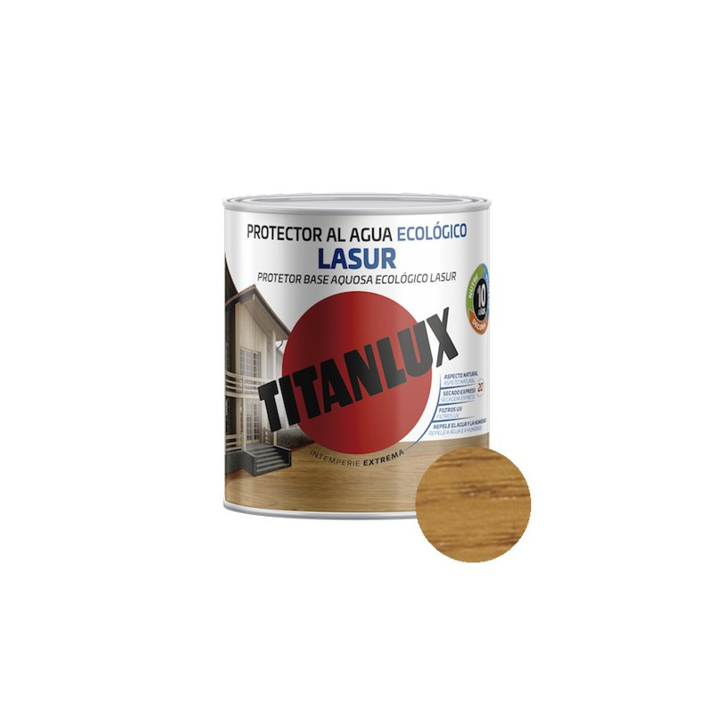 TITANLUX PROTECTOR AL AGUA SATINADO PINO NAT 750ML (DESCAT.)