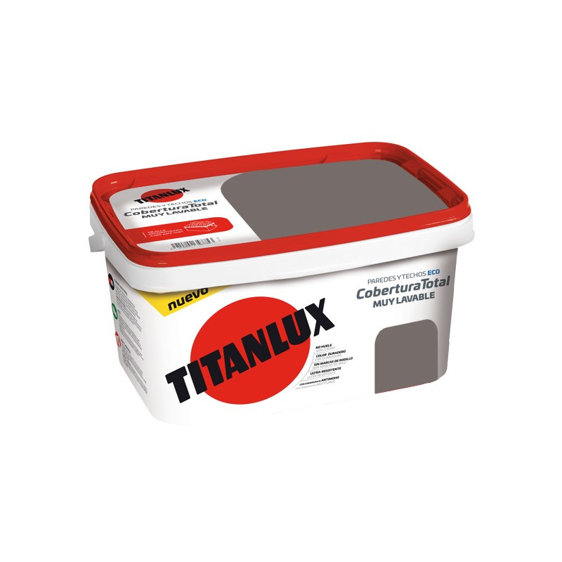 PINTURA TITANLUX COBERTURA PIEDRA ARMONIA 4LTS