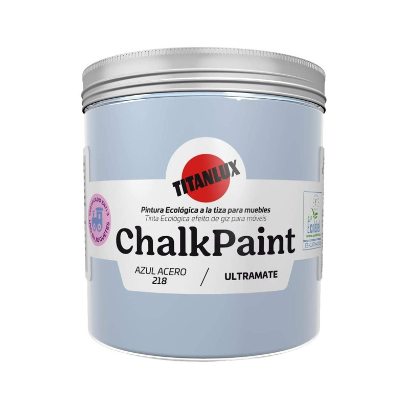 TITAN 250ML CHALK PAINT VALS AZUL