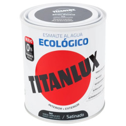 TITANLUX ESMALTE AL AGUA SATINADO VERDE CARRUAJE 750ML