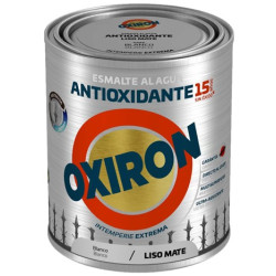 OXIRON 750ML AL AGUA MATE  BLANCO LISO
