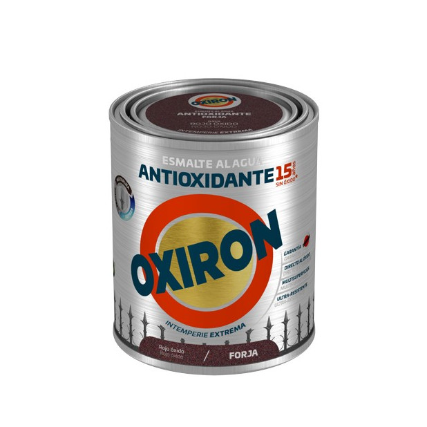 OXIRON AL AGUA FORJA ROJO OXIDO 750ML