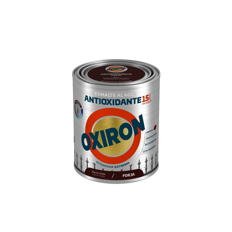 OXIRON AL AGUA FORJA MARRON OXIDO 750ML