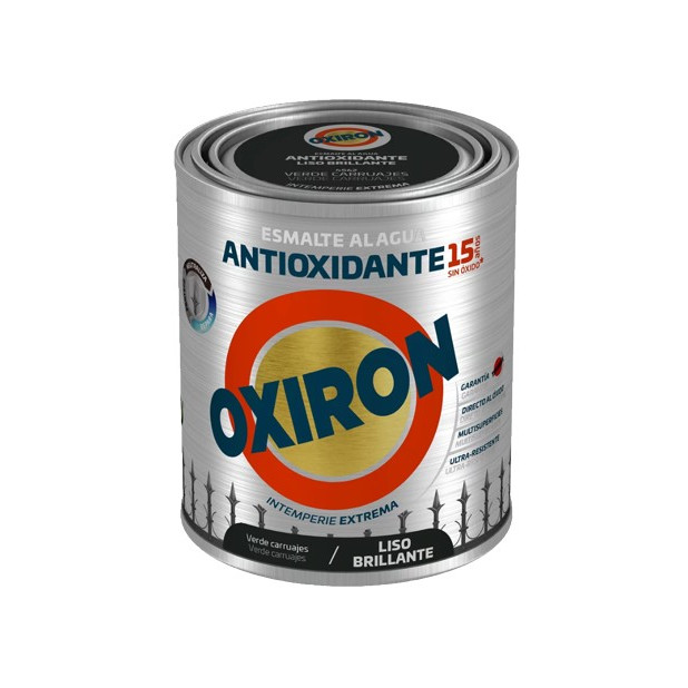 OXIRON AL AGUA LISO BRILLANTE VERDE CARRUAJES 750ML