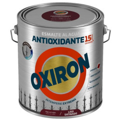 OXIRON AL AGUA LISO SATINADO ROJO CARRUAJE 2,5LTS