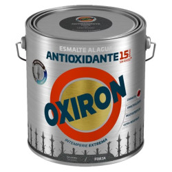 OXIRON AL AGUA LISO GRIS ACERO 2,5LTS