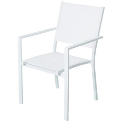 SILLA THAIS APILABLE ALU BLANCO 55,20x60.40x86.00cm