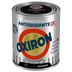 TITANLUX ESMALTE AL AGUA  MATE NEGRO 250ML