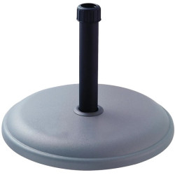 BASE PARASOL CEMENTO GRIS 45x45x5cm 16KG.