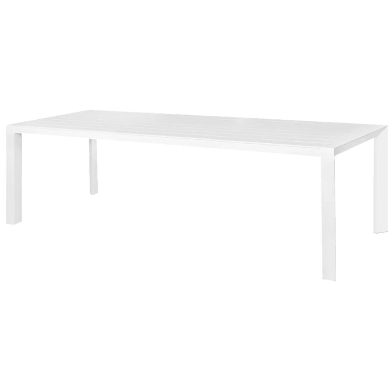 MESA COMEDOR IO ALU BLANCO 280x100x75CM