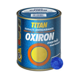 OXIRON ESMALTE MARTELE AZUL OSCURO 750ML