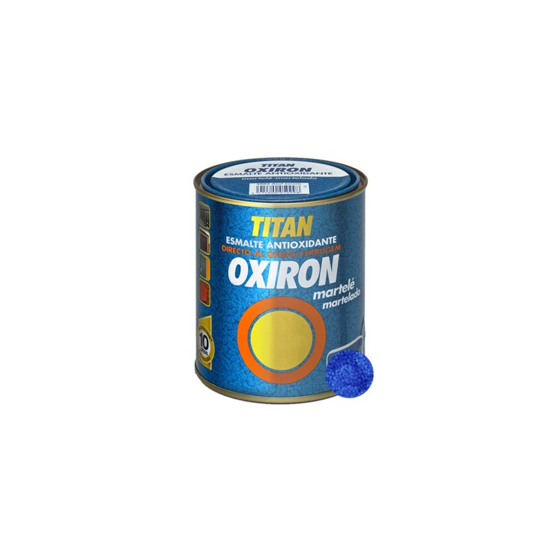OXIRON ESMALTE MARTELE AZUL OSCURO 750ML