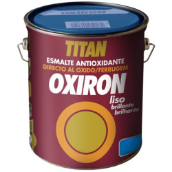 OXIRON ESMALTE LISO BRILLANTE AZUL LUMINOSO 4L