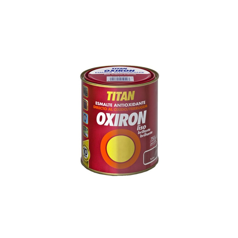 OXIRON ESMALTE LISO BRILLANTE BURDEOS 750ML