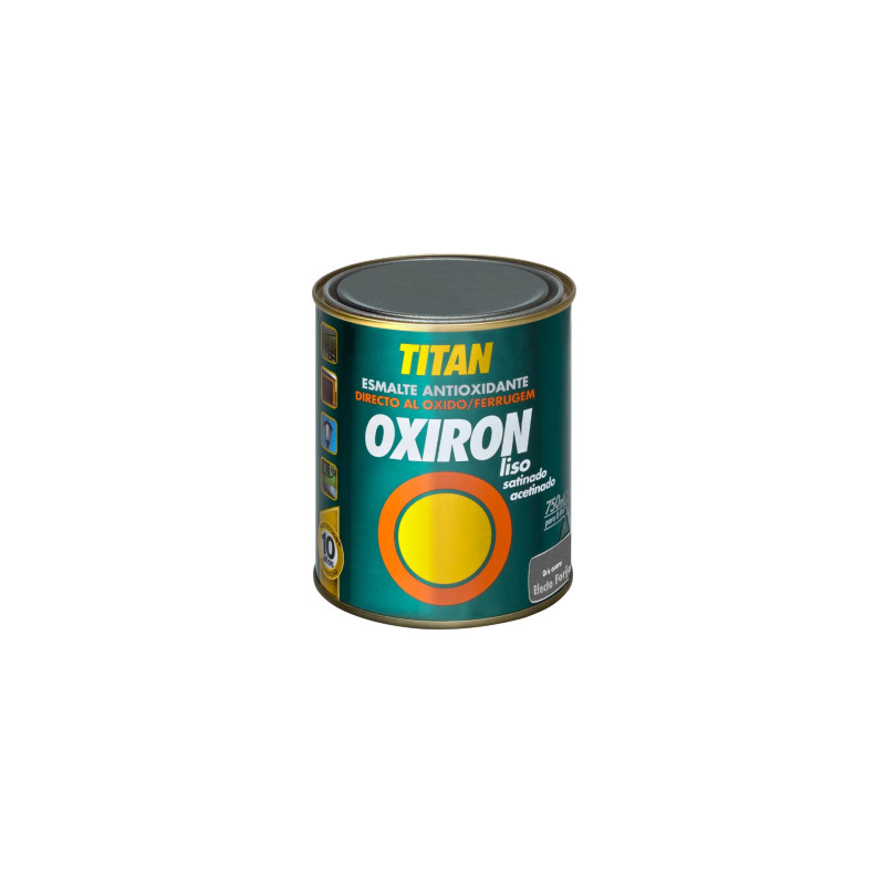 OXIRON ESMALTE LISO SATINADO VERDE CARRUAJE 750ML
