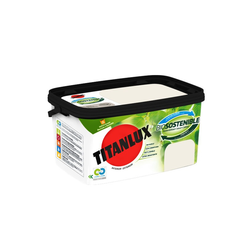 TITANLUX BIOSOSTENIBLE BLANCO ROTO 4LTS
