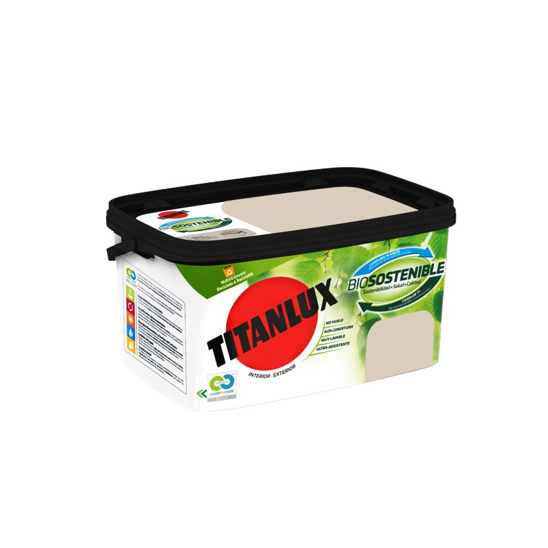 TITANLUX BIOSOSTENIBLE BLANCO NATURAL 4LTS