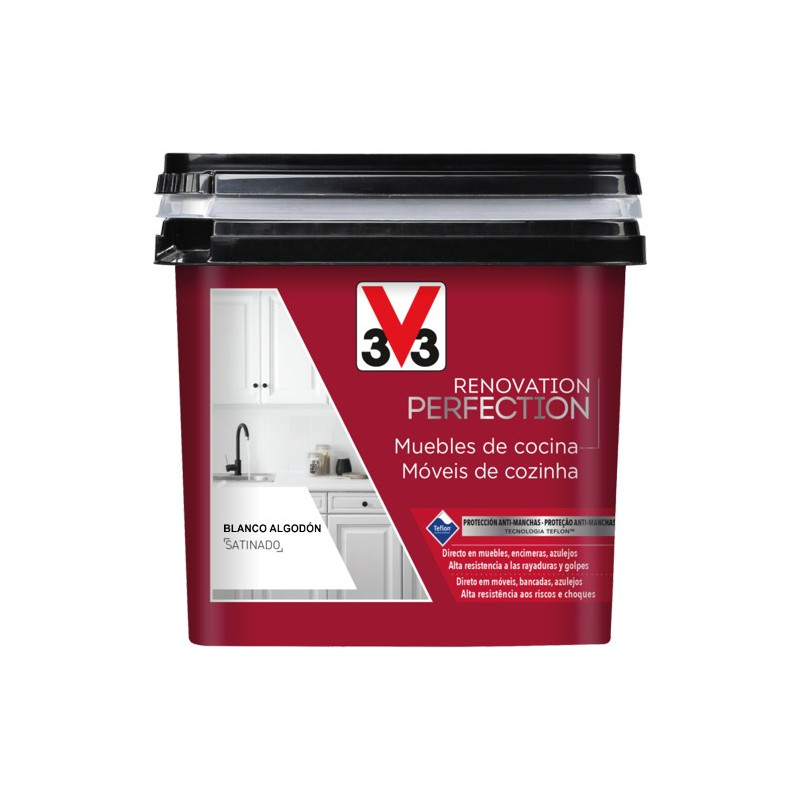PINTURA MUEBLES COCINAS SAT.BLANCO ALGODON 2LTS