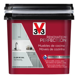 PINTURA MUEBLES COCINAS SAT.FLOR DE SAL 2LTS