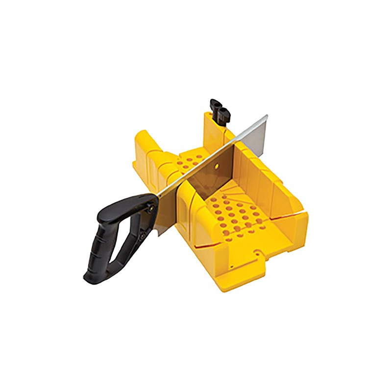 GUIA INGLETE STANLEY PLASTICO+SERRUCHO