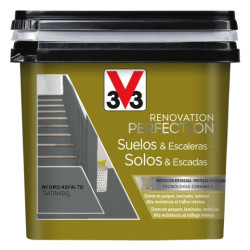 PINTURA SUELOS & ESCALERAS NEGRO ASF. 2LTS