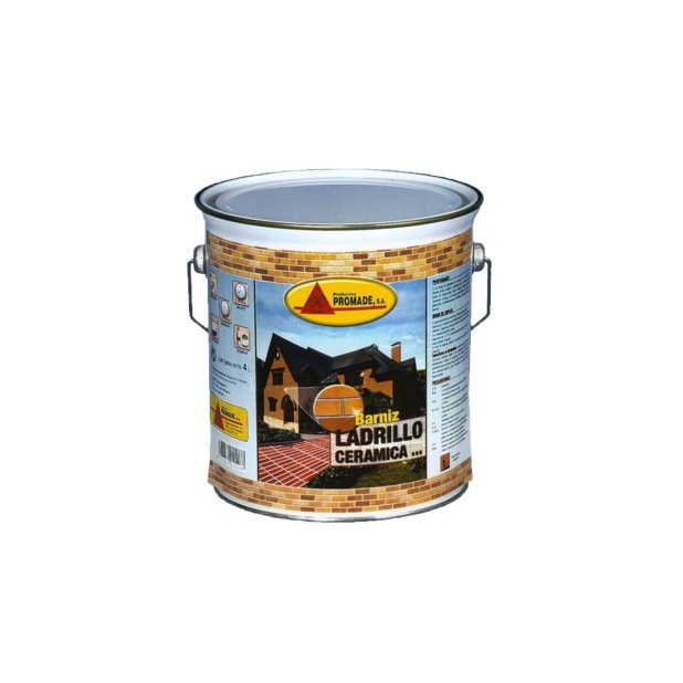 BARNIZ AGUA LADRILLO -CERAMICA 4LTS