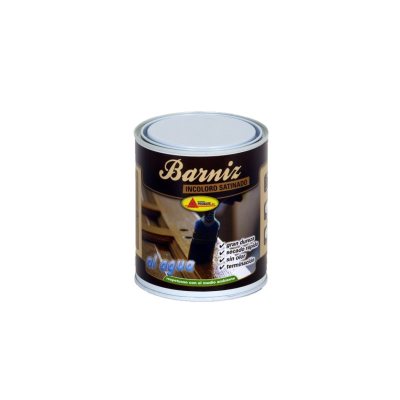 BARNIZ AGUA INCOL.SATINADO 750ML