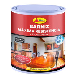BARNIZ AGUA MAXIMA RESISTENCIA SATINADO 750ML