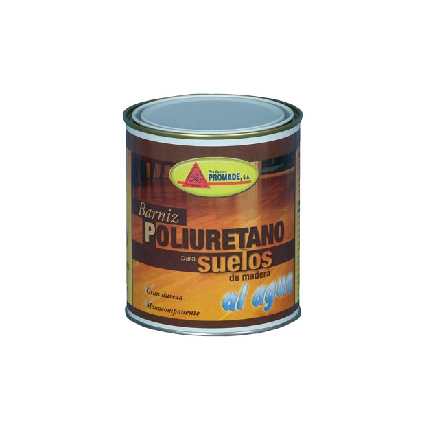 BARNIZ AGUA SUELO POLIURETANO 4LTS