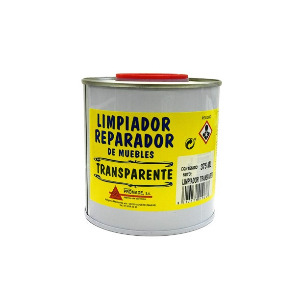 LIMPIADOR MUEBLE TRANSPARENTE 375ML